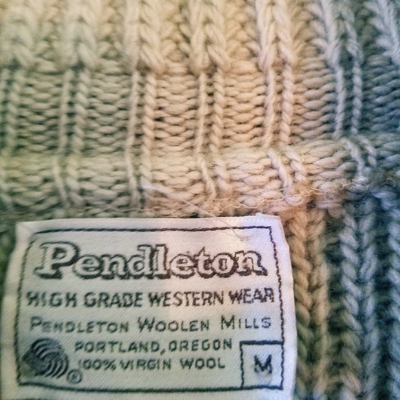 SOLD  1970's sweater original Pendleton Western - Picture 5 of 15